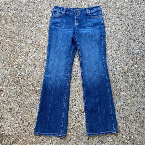 VTG Harold’s Lion Boot Cut Embroidered Jeans 10 - Picture 2 of 12